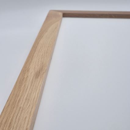 Brilagi - Luminária de teto LED para casa de banho WOODY FRAME LED/50W/230V 120x30 cm IP44 carvalho