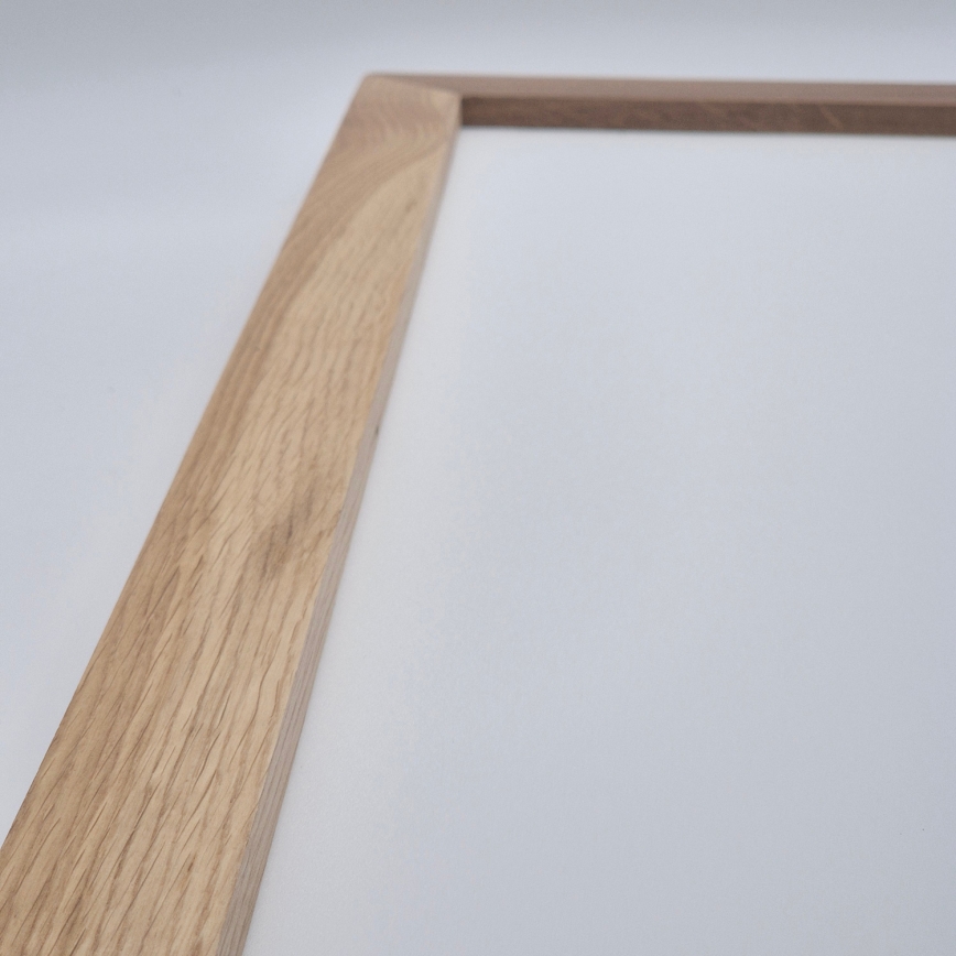 Brilagi - Luminária de teto LED para casa de banho WOODY FRAME LED/50W/230V 120x30 cm IP44 carvalho