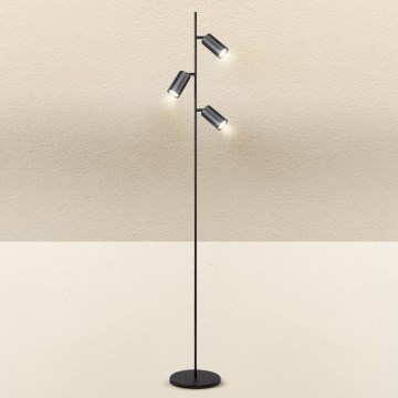 Brilagi - Candeeiro de chão SELE 3xGU10/30W/230V preto