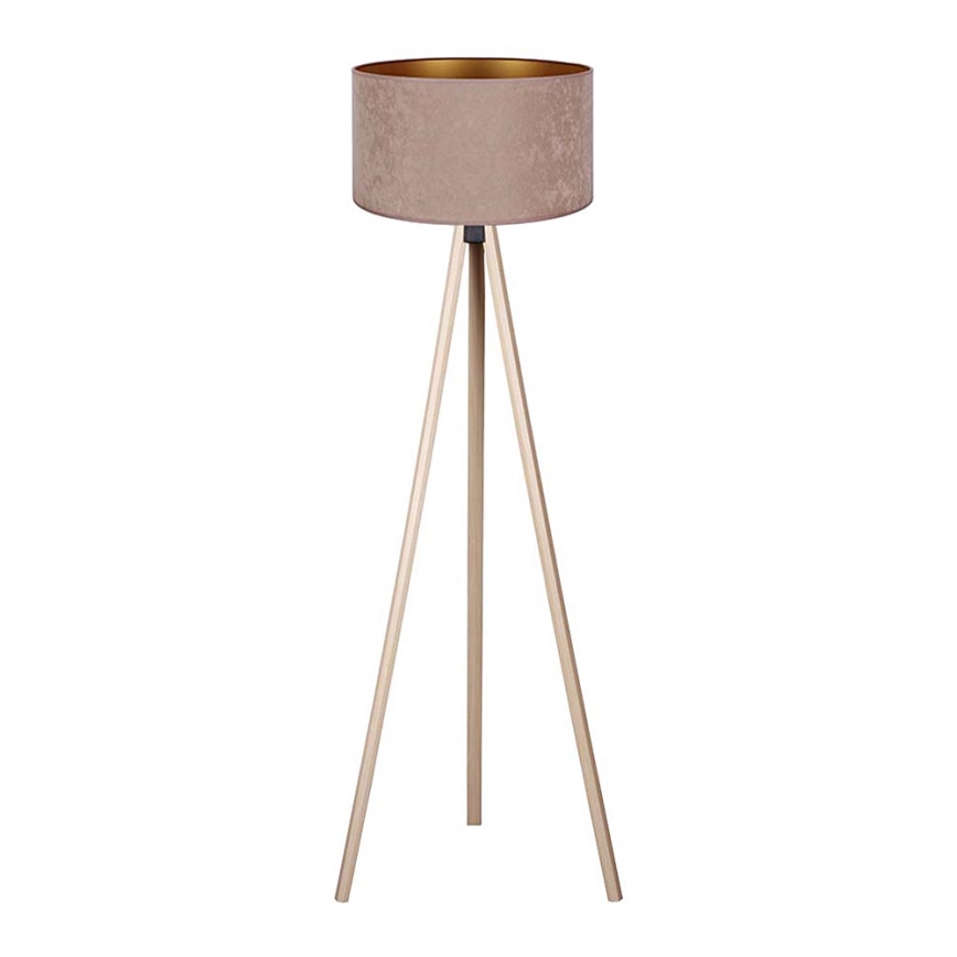 Brilagi - Candeeiro de chão VELVET 1xE27/60W/230V bege