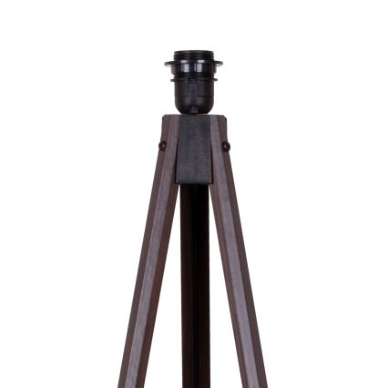 Brilagi - Candeeiro de chão VELVET 1xE27/60W/230V wenge/preto