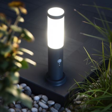 Brilagi - Candeeiro de exterior com sensor NOVA 1xE27/15W/230V 40 cm IP44 antracite