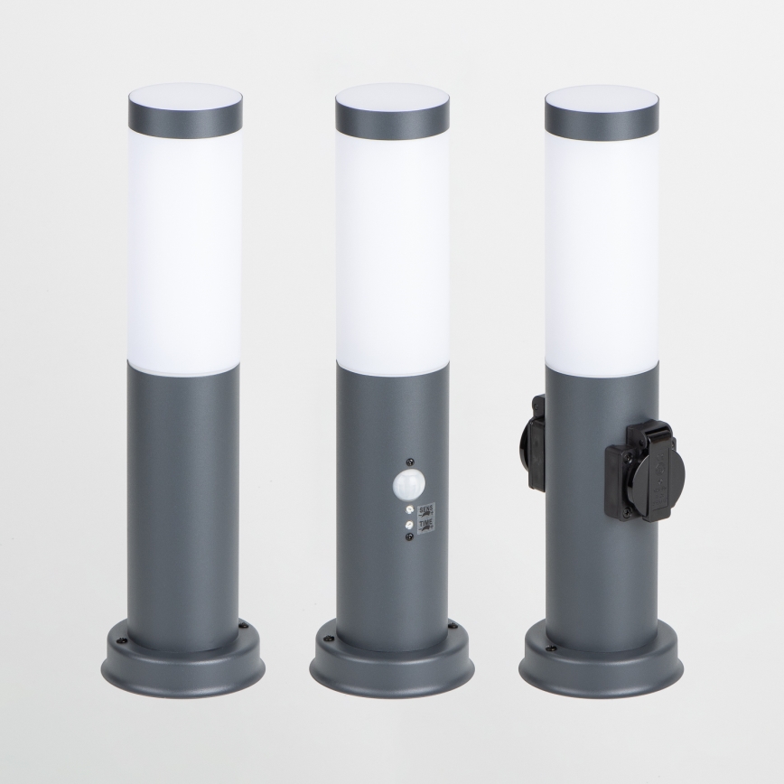 Brilagi - Candeeiro de exterior com sensor NOVA 1xE27/15W/230V 40 cm IP44 antracite