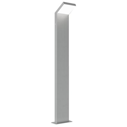 Brilagi - Candeeiro de exterior LED RIANO LED/8W/230V prateado IP65 80 cm