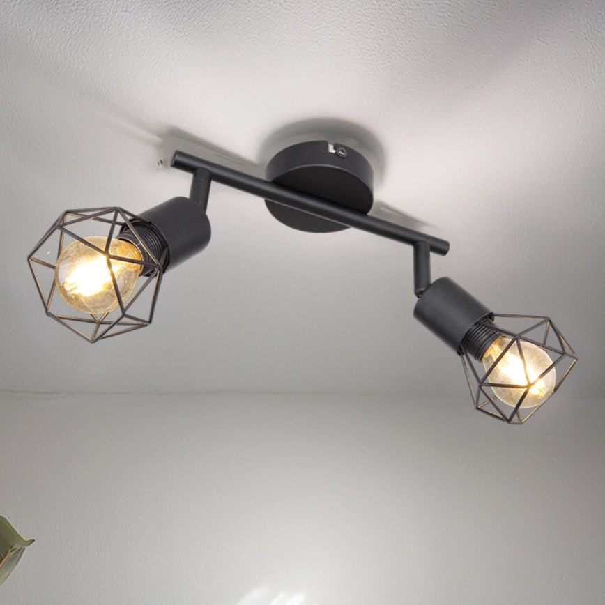 Brilagi - Candeeiro de focos CAGE 2xE14/40W/230V