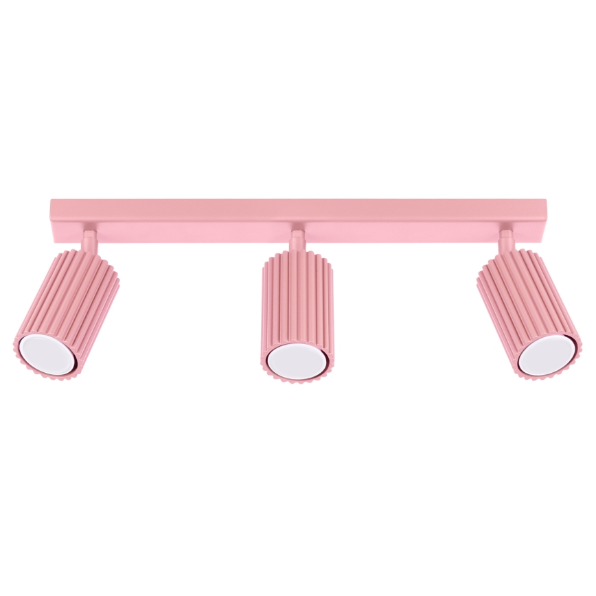 Brilagi - Candeeiro de focos CRESTO 3xGU10/10W/230V rosa