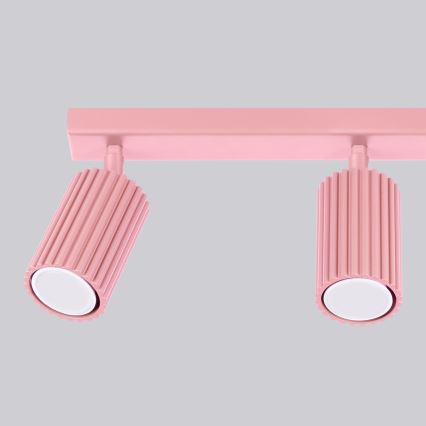 Brilagi - Candeeiro de focos CRESTO 3xGU10/10W/230V rosa