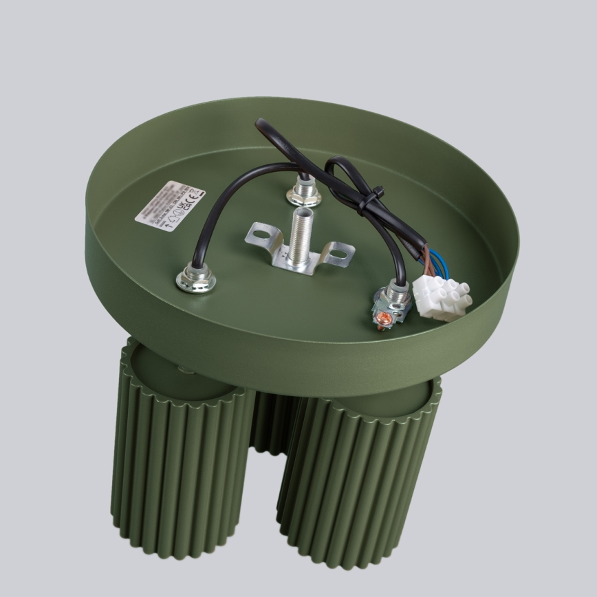 Brilagi - Candeeiro de focos CRESTO 3xGU10/10W/230V verde