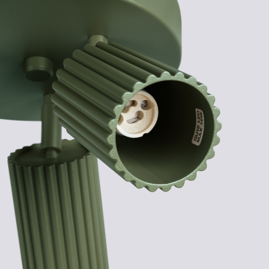 Brilagi - Candeeiro de focos CRESTO 3xGU10/10W/230V verde