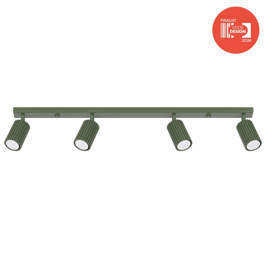 Brilagi - Candeeiro de focos CRESTO 4xGU10/10W/230V verde