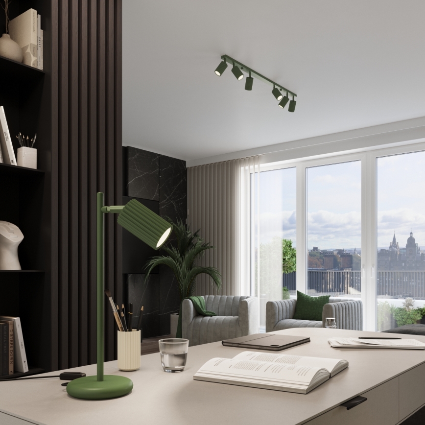 Brilagi - Candeeiro de focos CRESTO 4xGU10/10W/230V verde