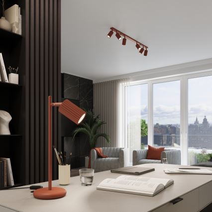 Brilagi - Candeeiro de focos CRESTO 6xGU10/10W/230V vermelho