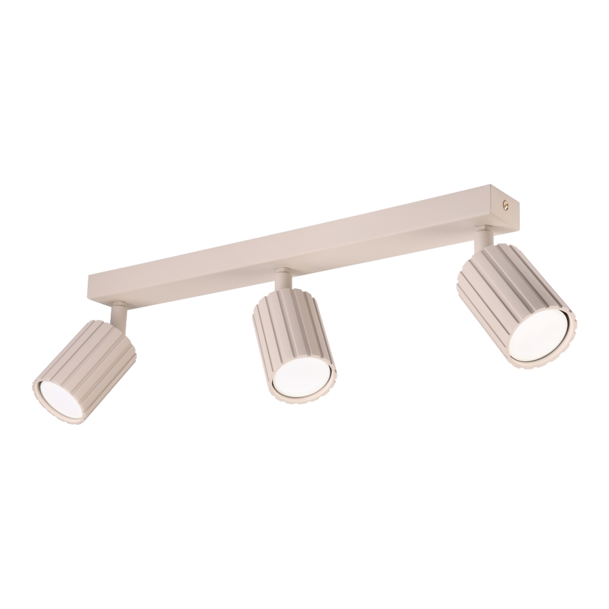 Brilagi - Candeeiro de focos CRISPINA 3xGU10/10W/230V, bege