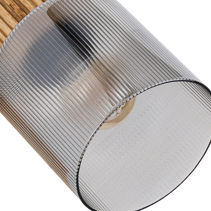 Brilagi - Candeeiro de focos HYGGE 3xE14/15W/230V preto/fumê