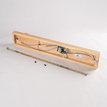 Brilagi - Candeeiro de focos HYGGE 4xE14/15W/230V madeira/fumê