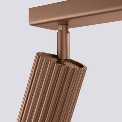 Brilagi - Candeeiro de focos LED CRESTO 3xGU10/10W/230V castanho