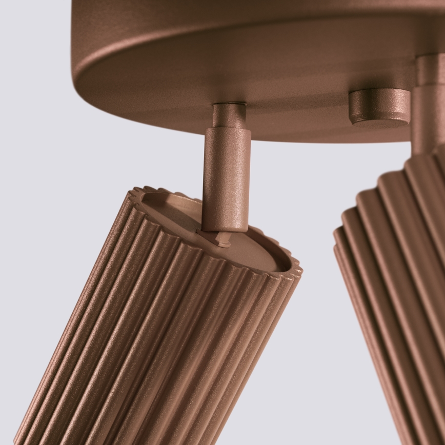 Brilagi - Candeeiro de focos LED CRESTO 3xGU10/10W/230V castanho