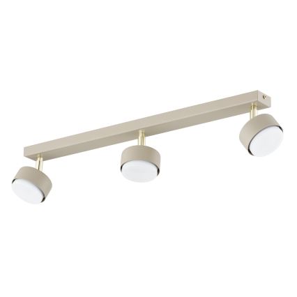 Brilagi - Candeeiro de focos LED MONO 3xGX53/30W/230V bege