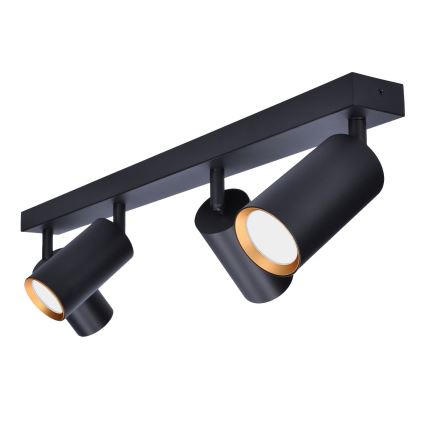 Brilagi - Spot LED RGBW dimerizável SELE 4xGU10/6,5W/230V 2700-6500K preto/dourado
