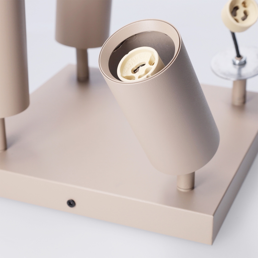 Brilagi - Spot LED RGBW dimerizável SELE SQUARE 4xGU10/6,5W/230V 2700-6500K bege