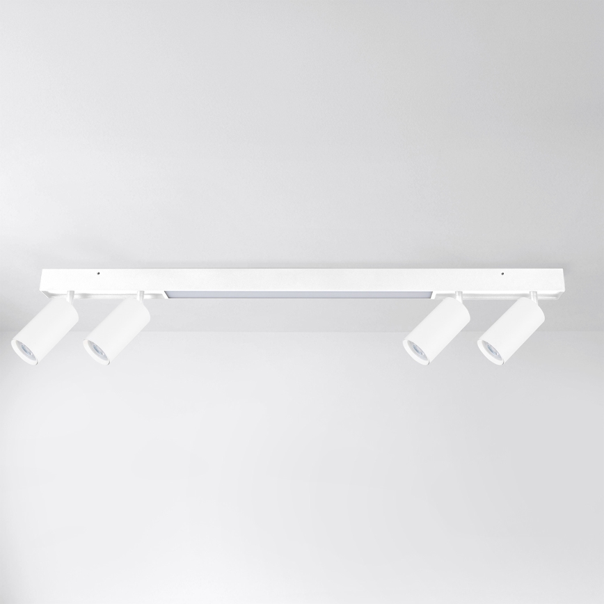 Brilagi - Candeeiro de focos LED SELE 4xGU10/30W/230V + LED/25W branco