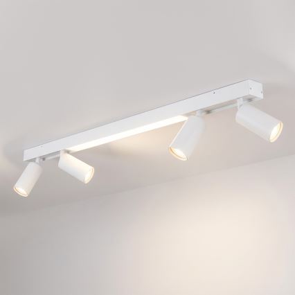 Brilagi - Candeeiro de focos LED SELE 4xGU10/30W/230V + LED/25W branco
