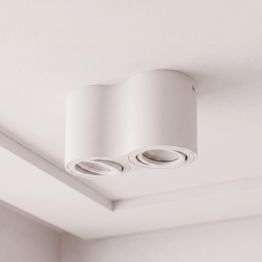 BRILAGI - Candeeiro de focos MIA DOUBLE 2xGU10/30W/230V branco