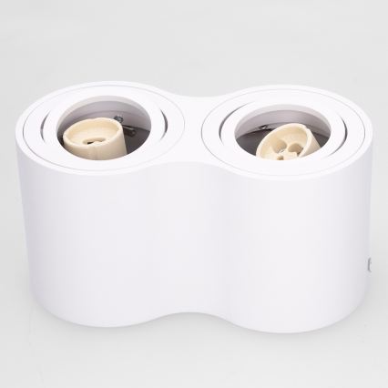 BRILAGI - Candeeiro de focos MIA DOUBLE 2xGU10/30W/230V branco