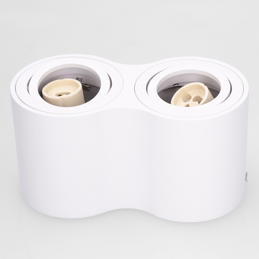 BRILAGI - Candeeiro de focos MIA DOUBLE 2xGU10/30W/230V branco