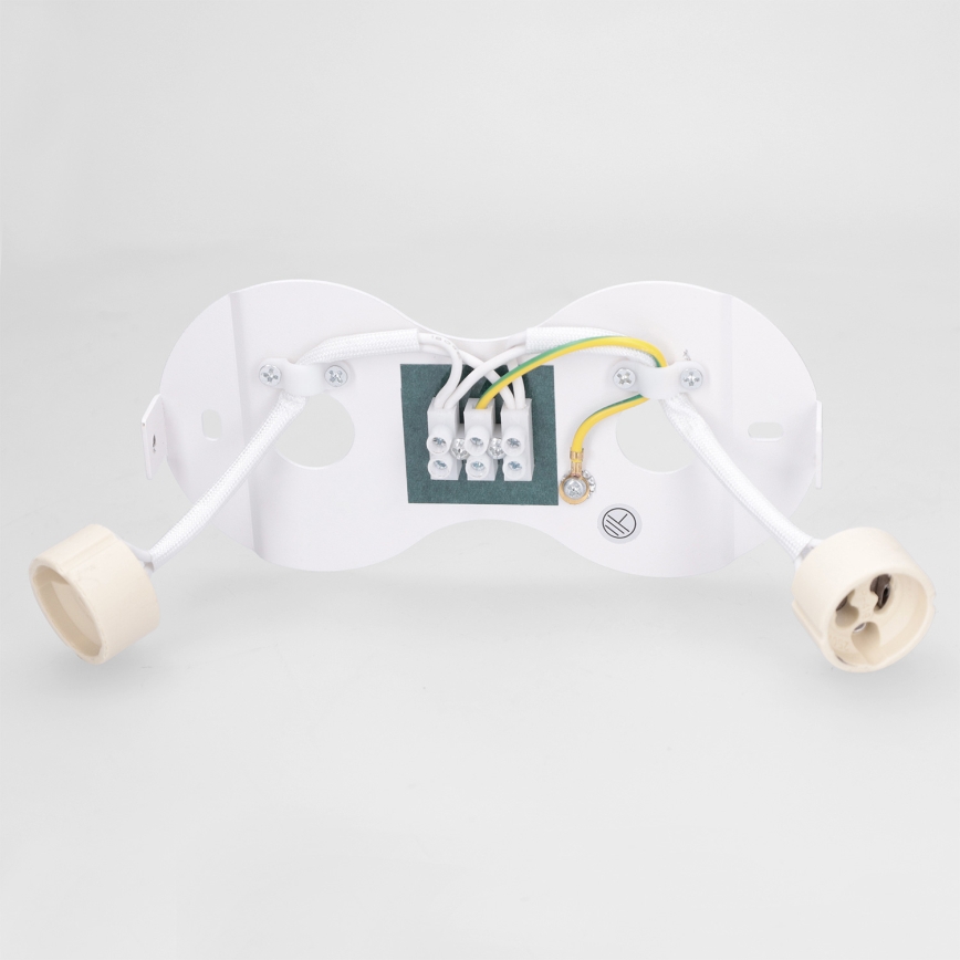 BRILAGI - Candeeiro de focos MIA DOUBLE 2xGU10/30W/230V branco
