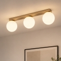 Brilagi - Candeeiro de focos MILO 3xE27/60W/230V bege/dourado