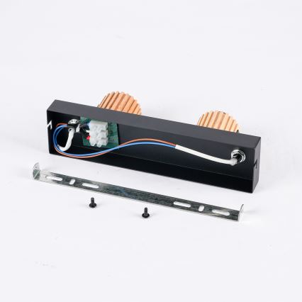 Brilagi - Candeeiro de focos ODENSE 2xE14/10W/230V madeira/preto