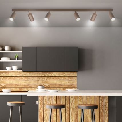 Brilagi - Candeeiro de focos SELE 6xGU10/30W/230V bege