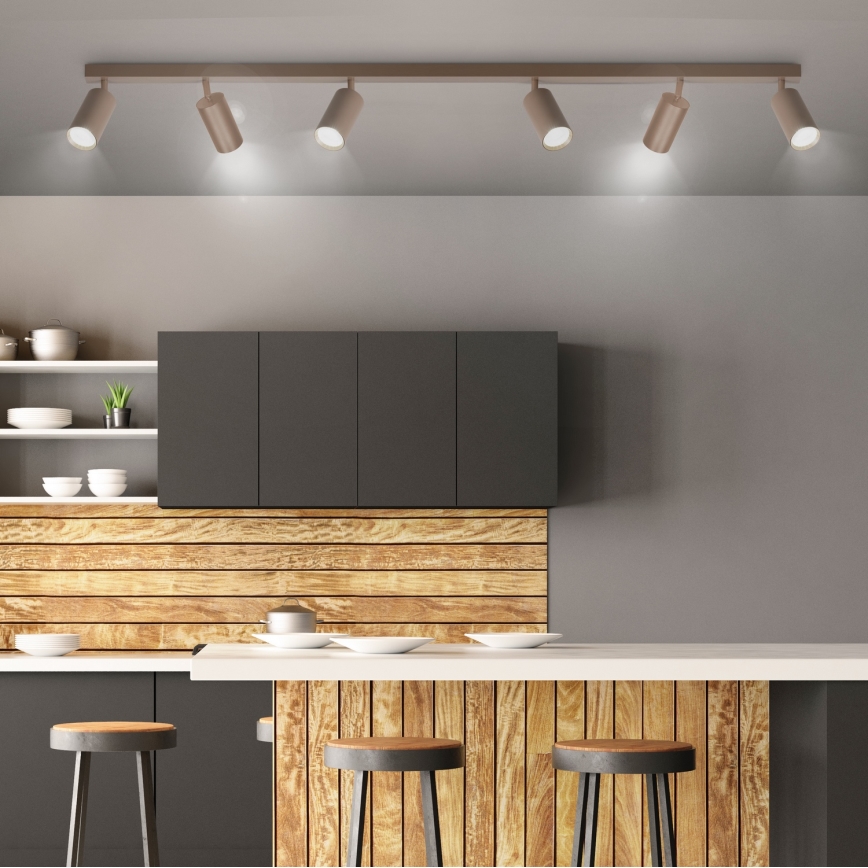 Brilagi - Candeeiro de focos SELE 6xGU10/30W/230V bege