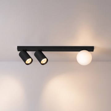Brilagi - Candeeiro de focos SELE BALL 2xGU10/30W/230V + 1xG9/10W preto