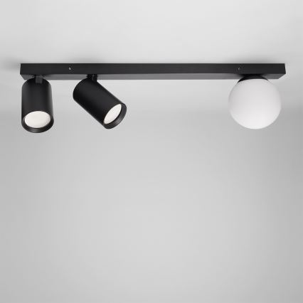 Brilagi - Candeeiro de focos SELE BALL 2xGU10/30W/230V + 1xG9/10W preto