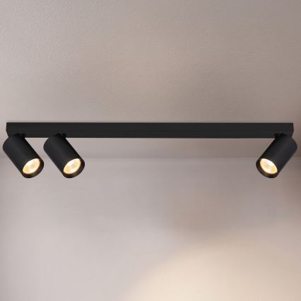 Brilagi - Candeeiro de focos SELE LONG 3xGU10/30W/230V preto