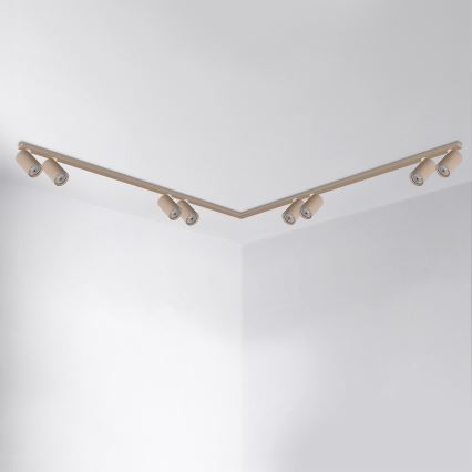 Brilagi - Candeeiro de focos SELE LONG 8xGU10/30W/230V bege
