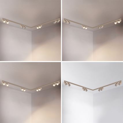 Brilagi - Candeeiro de focos SELE LONG 8xGU10/30W/230V bege