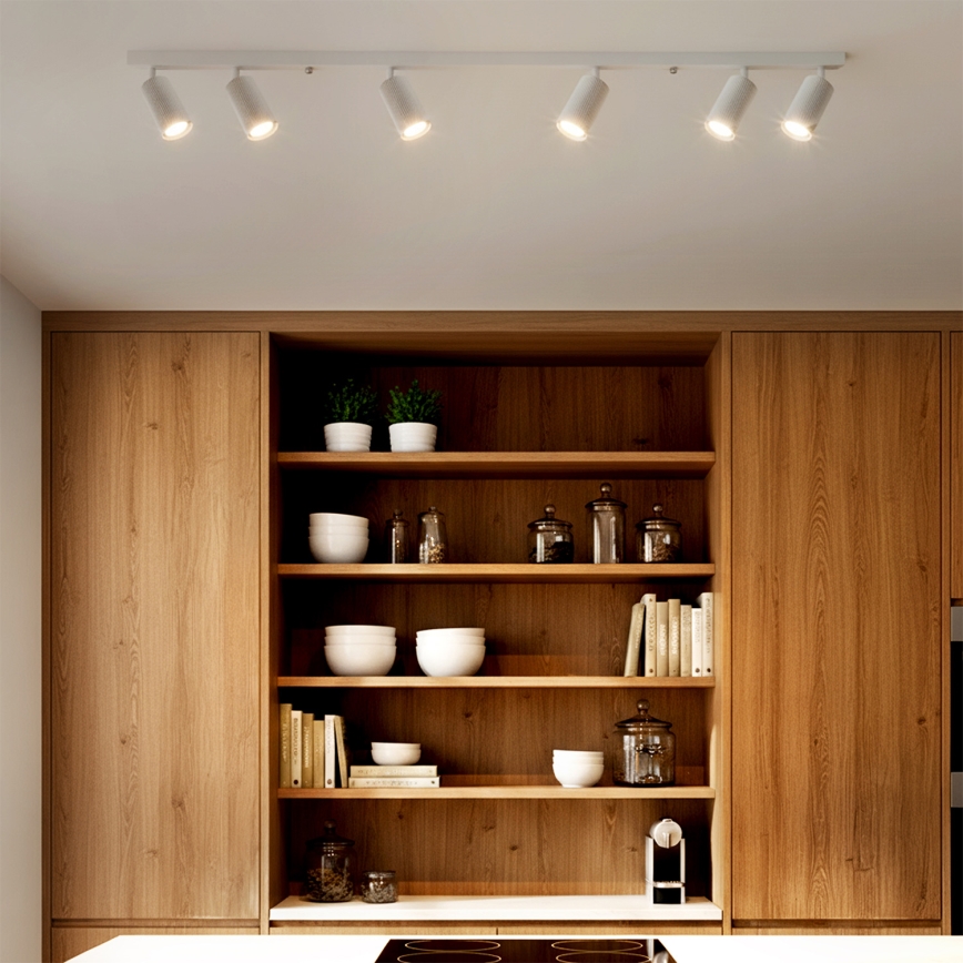 Brilagi - Candeeiro de focos SELE MODERN 6xGU10/30W/230V branco