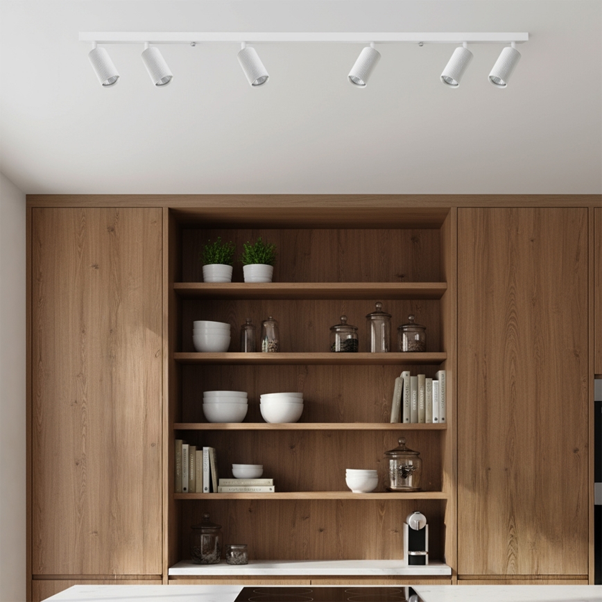 Brilagi - Candeeiro de focos SELE MODERN 6xGU10/30W/230V branco