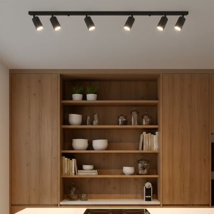 Brilagi - Candeeiro de focos SELE MODERN 6xGU10/30W/230V preto