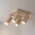 Brilagi - Candeeiro de focos SELE SQUARE 4xGU10/30W/230V bege