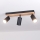 Brilagi - Candeeiro de focos SELE WOOD ACOUSTIC 3xGU10/30W/230V preto/madeira