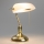 Brilagi - Candeeiro de mesa BANK OFFICE 1xE27/60W/230V dourado/branco