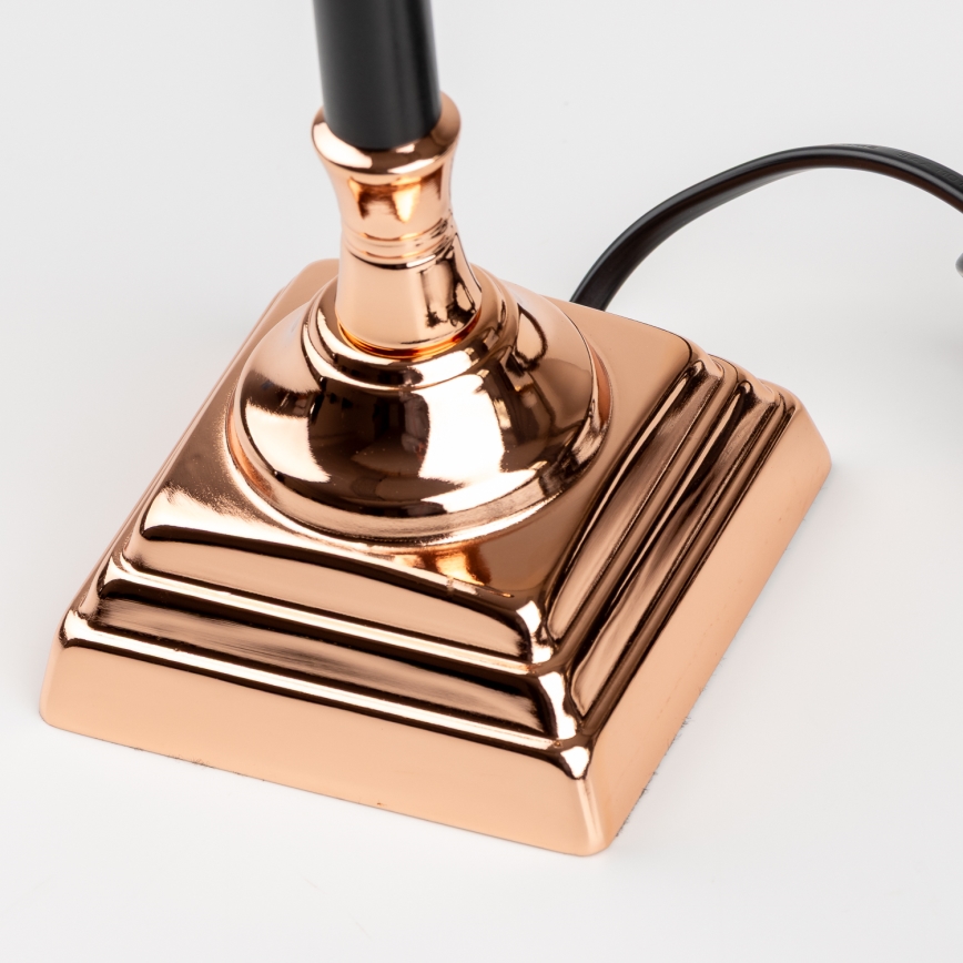 Brilagi - Candeeiro de mesa CERIA 1xE14/40W/230V preto/cobre/branco