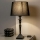 Brilagi - Candeeiro de mesa CERIA 1xE27/60W/230V Ø 30 cm castanho/preto