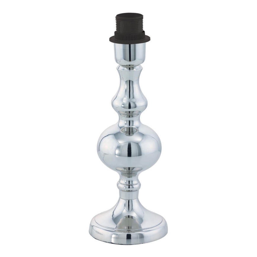 BRILAGI - Candeeiro de mesa CERIA 1xE27/60W/230V Ø 30 cm cromado brilhante/verde