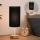Brilagi - Candeeiro de mesa com porta USB TABLON 1xE27/25W/230V carvalho/branco/preto