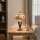 Brilagi - Candeeiro de mesa em vitral Tiffany MIRABELLA 1xE27/60W/230V + 1xE14/40W